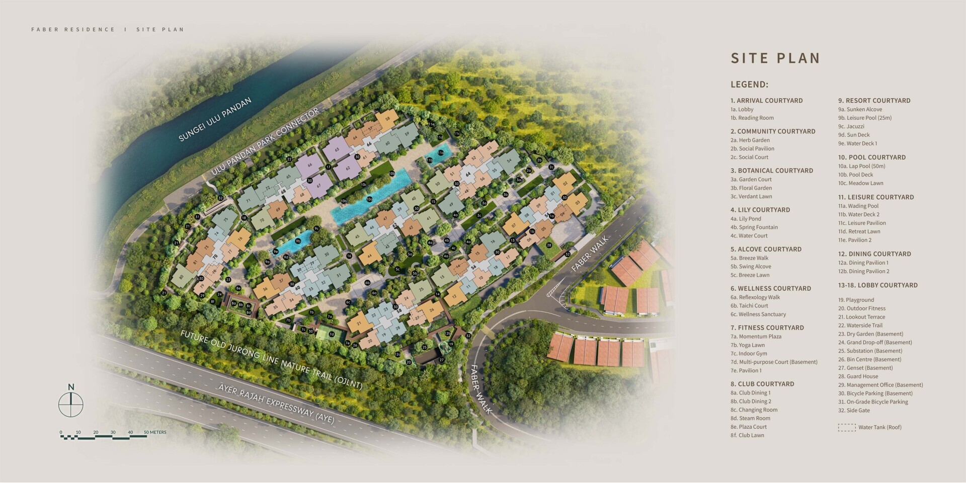 Faber Residence siteplan